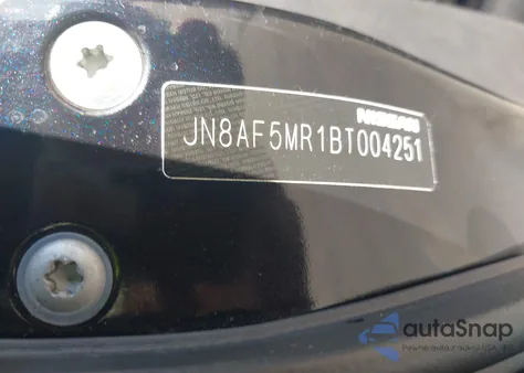 2011 Nissan Juke Sl из США, поврежденный, VIN JN8AF5MR1BT004251